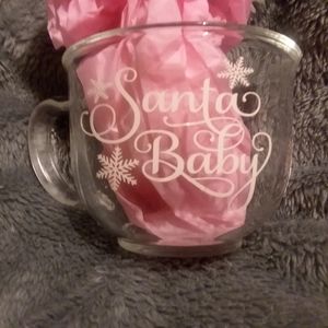 Santa baby mug